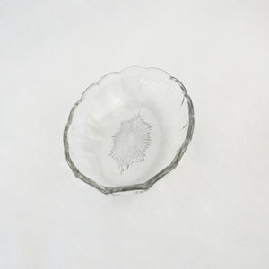 Medium Oval Glass Bowl