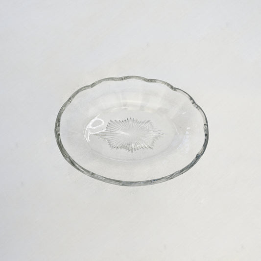 Small Oval Glass Bowl
