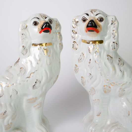 Pair of Vintage Beswick fireplace Staffordshire Dogs