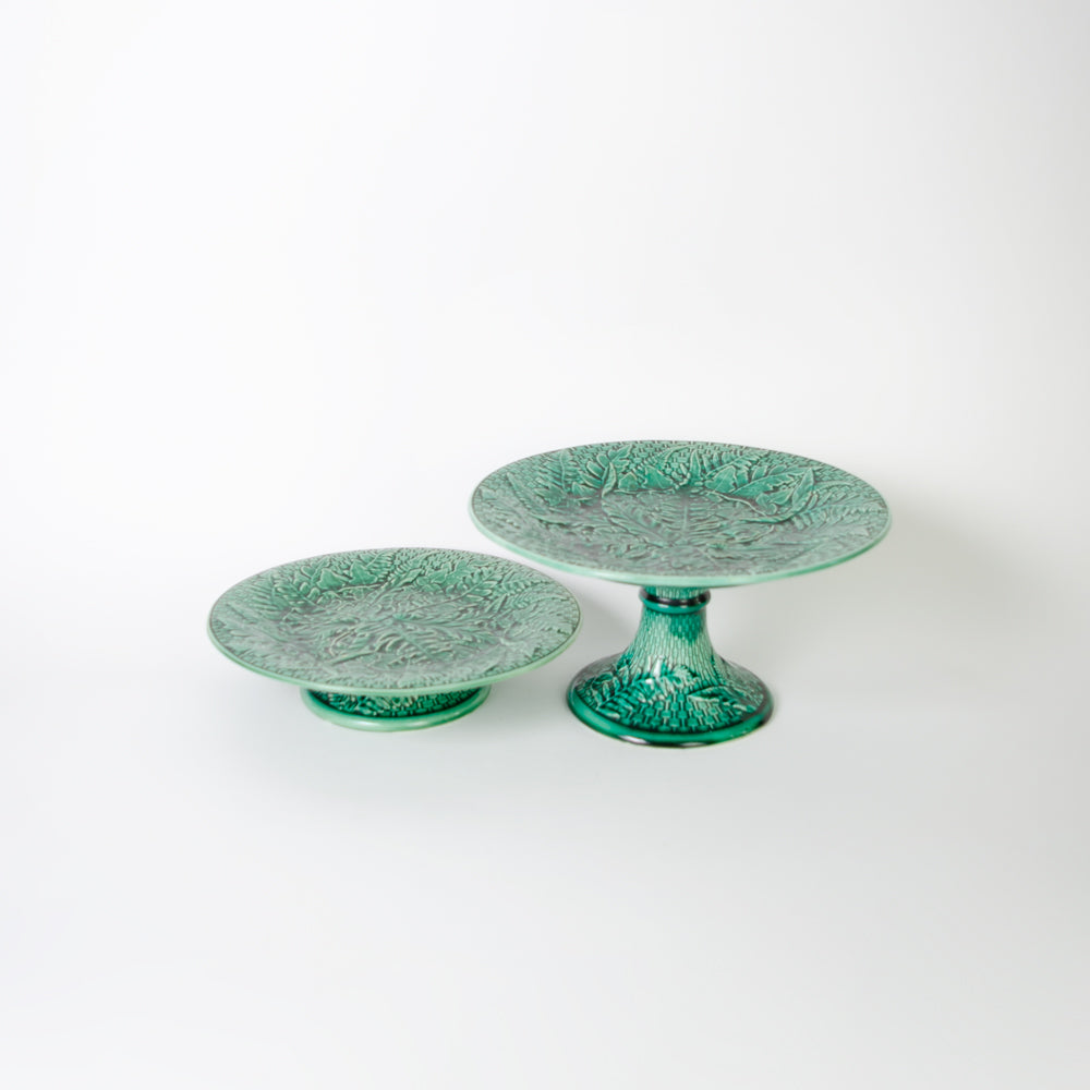 Vintage Cabbage Cake Stands
