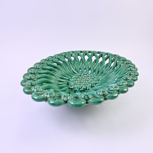 Large Lattice Oval Bowl