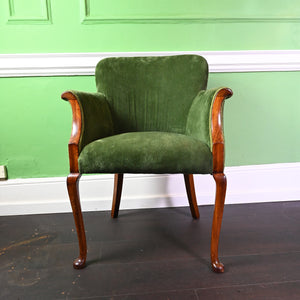 Green Corduroy Chair