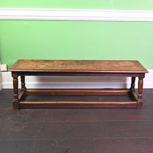 Long Oak Bench
