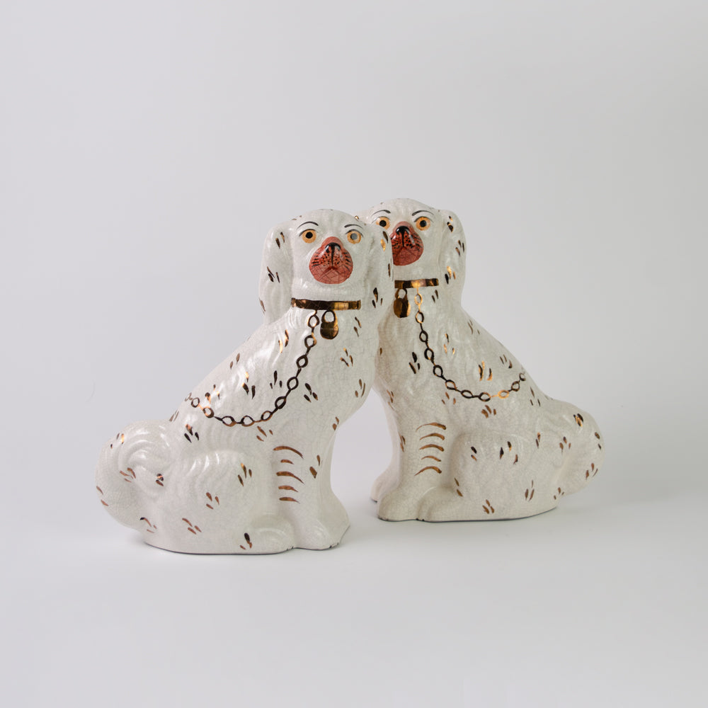 Pair of Staffordshire Spaniels