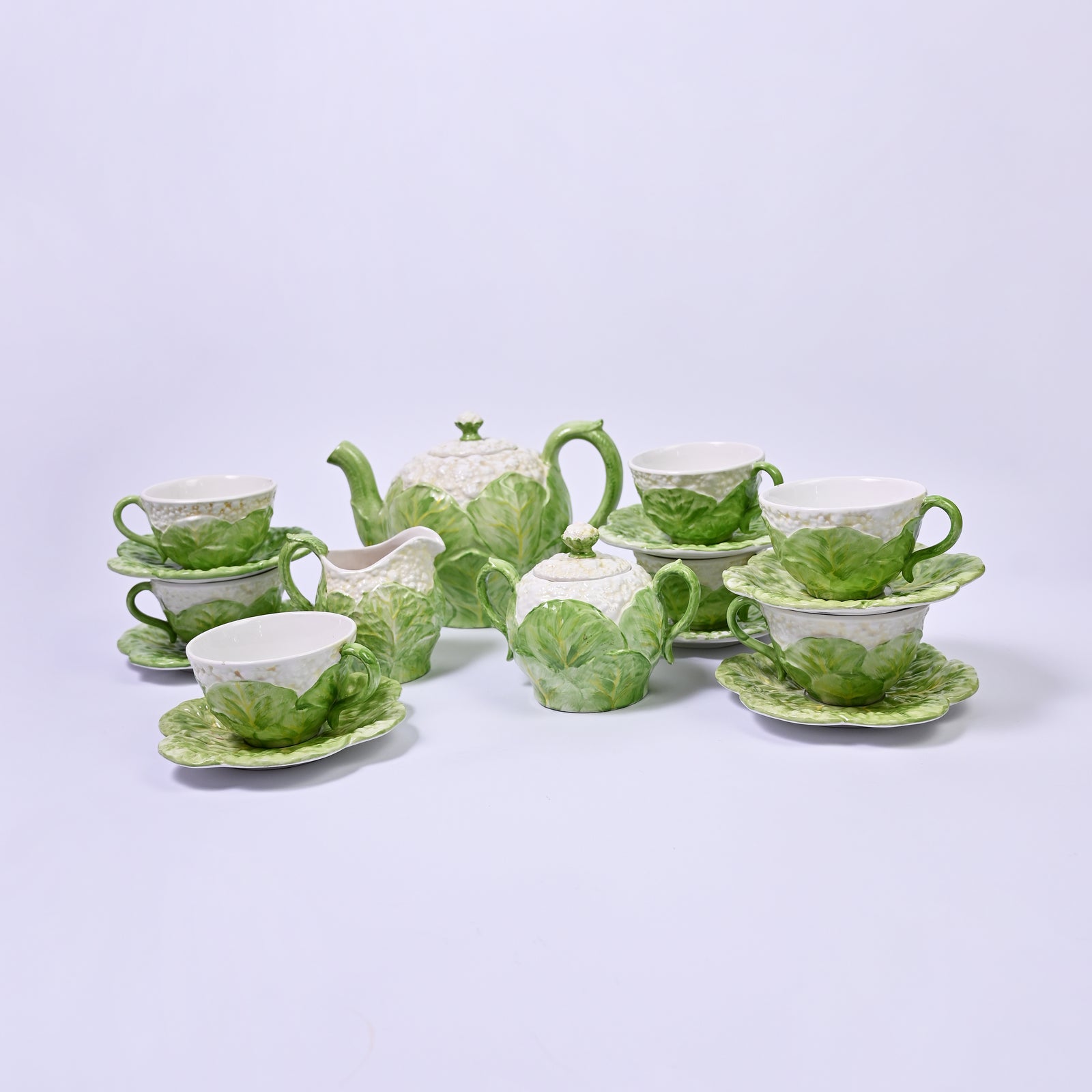 Cauliflower Tea Set