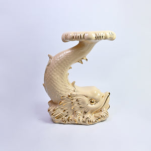 Large Clam Plant Pot and Flying Fish Stand