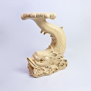 Large Clam Plant Pot and Flying Fish Stand