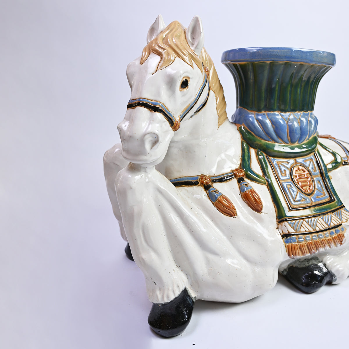 Glazed Pony Jardiniere