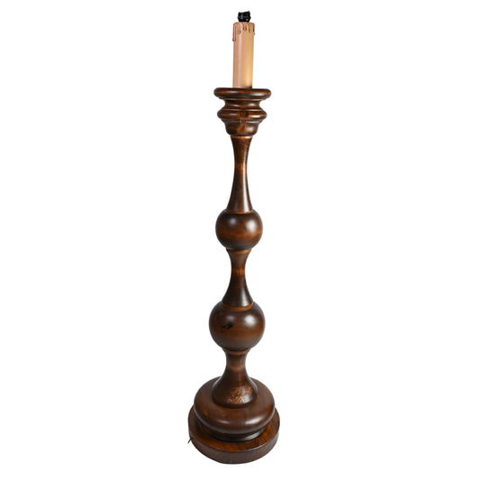Dark Wood Floor Lamp