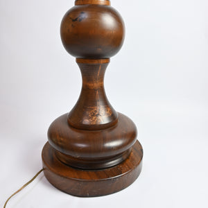 Dark Wood Floor Lamp