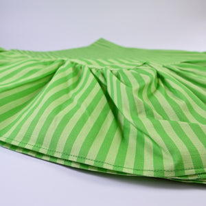 Luxury Striped Ruffled Tablecloths