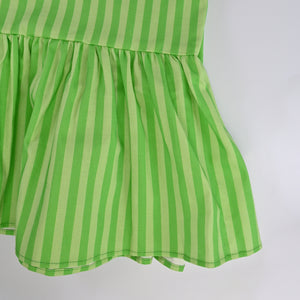 Luxury Striped Ruffled Tablecloths