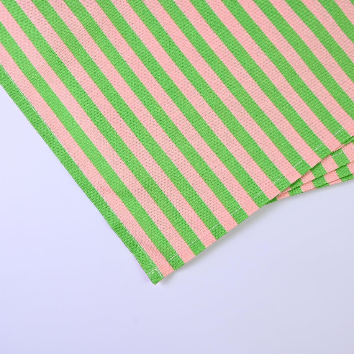 Luxury Natural Cotton Linen Striped Napkins