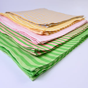 Luxury Striped Napkins