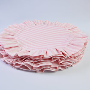 Luxury Round Striped Placemats