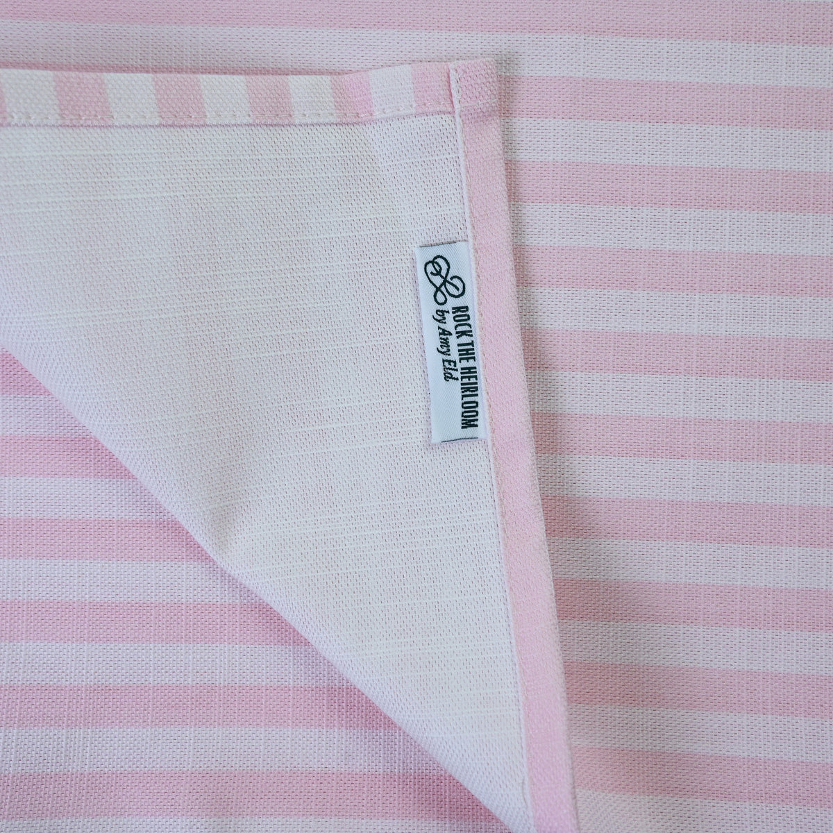 Luxury Natural Cotton Linen Striped Napkins