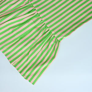 Luxury Striped Ruffled Tablecloths