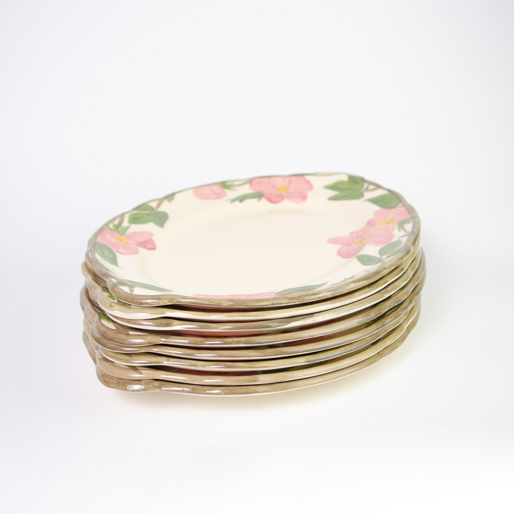Elegant, Desert Rose Franciscan Dinner Plate Set (8)