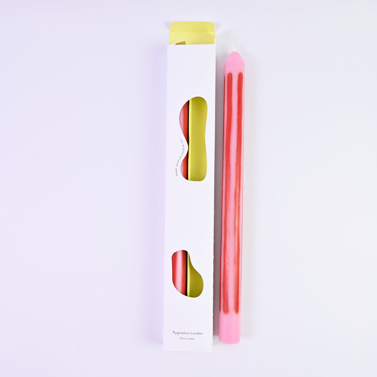 Colour Block Dinner Candle Sticks