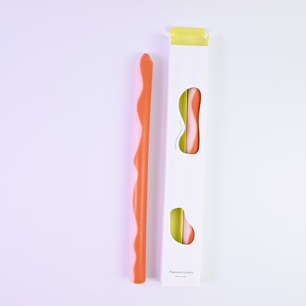 Colour Block Dinner Candle Sticks