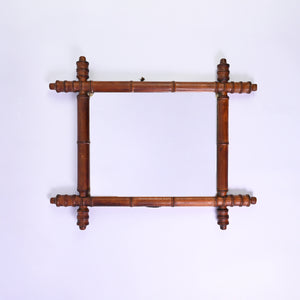 Medium Dark Bamboo Mirror