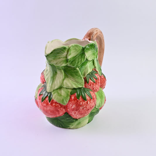Punnet Of Strawberries Jug