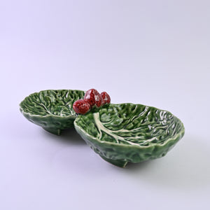 Cabbage Leaf Mini Platter