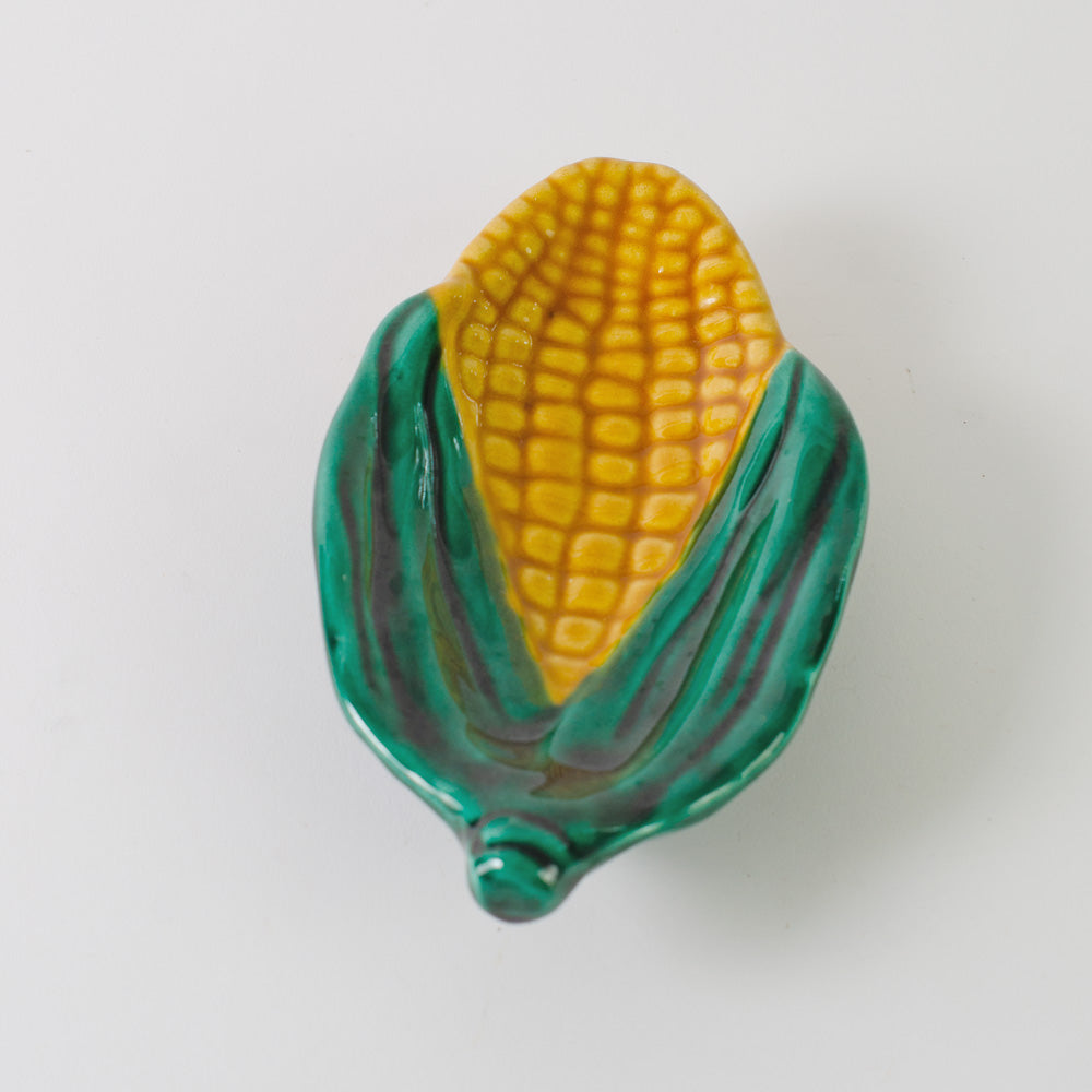 Sweetcorn Plate and Butter Knife Set