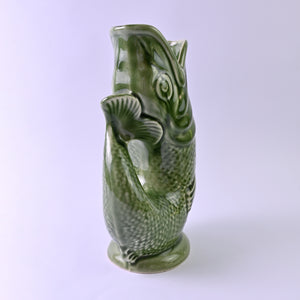 Large Green Gluggle Jug