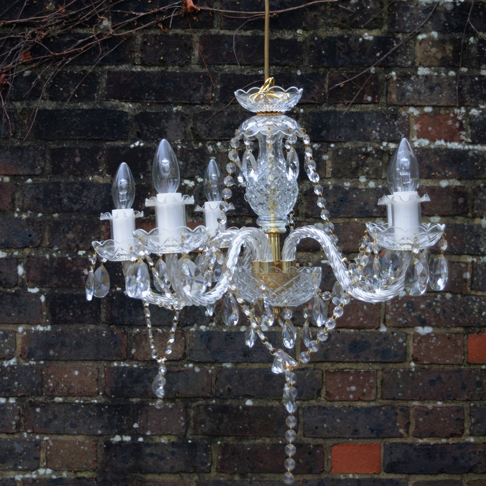 Decorative Vintage Italian Chandelier