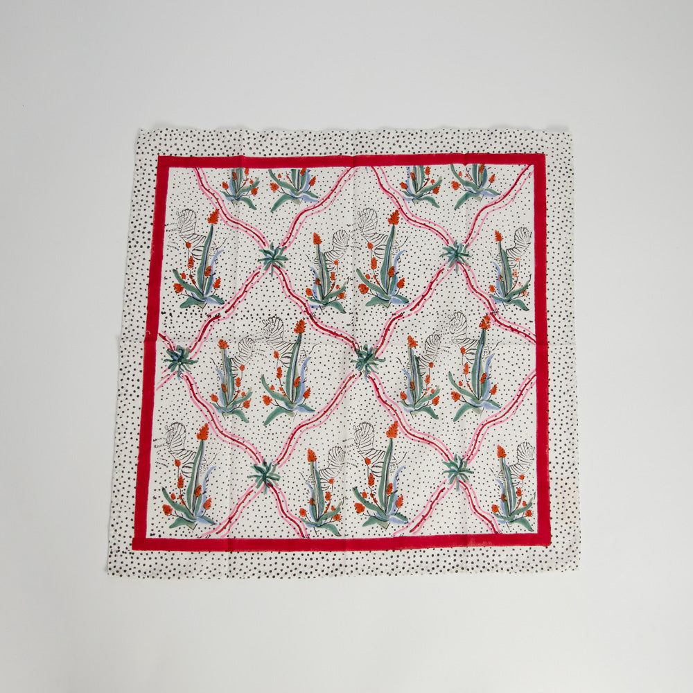 Beautiful Block Print Cotton Napkins