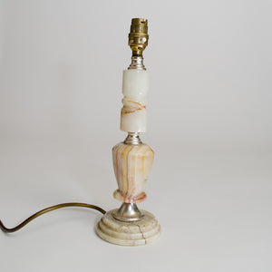 Vintage Marble Table Lamp Base