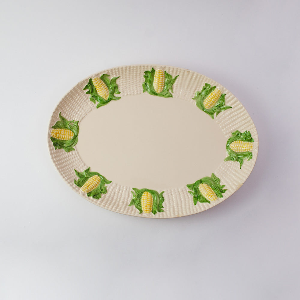 Portuguese Sweet Corn Serving Platter