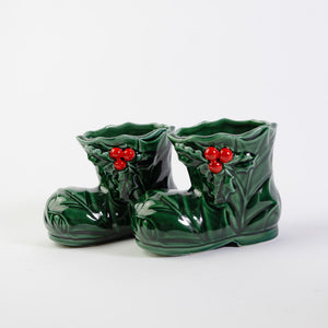 Vintage Christmas Boots