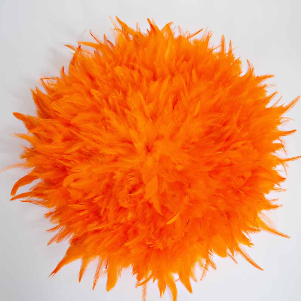 Handmade African Style Feather Ju Ju Wall Hanging