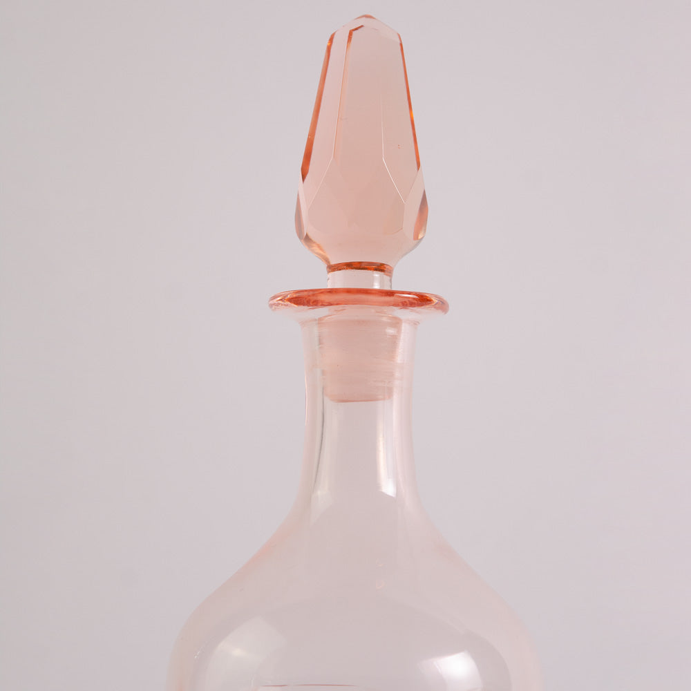 Pink Mini Shot Glasses and Decanter Set