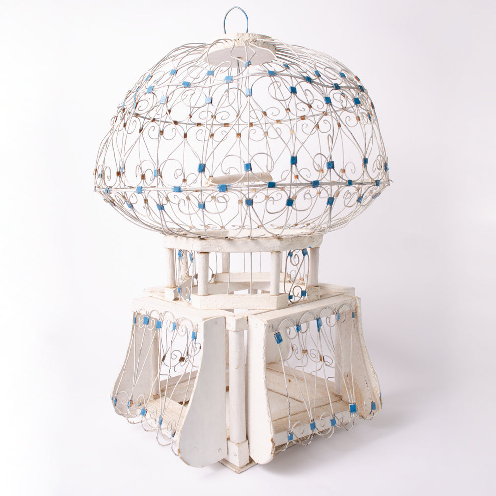 Vintage Moroccan Song Bird Cage