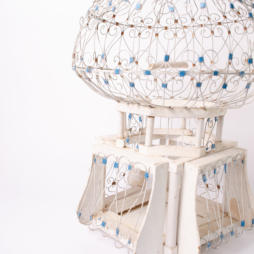 Vintage Moroccan Song Bird Cage