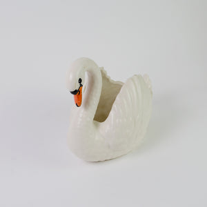 Vintage Retro Swan Vase