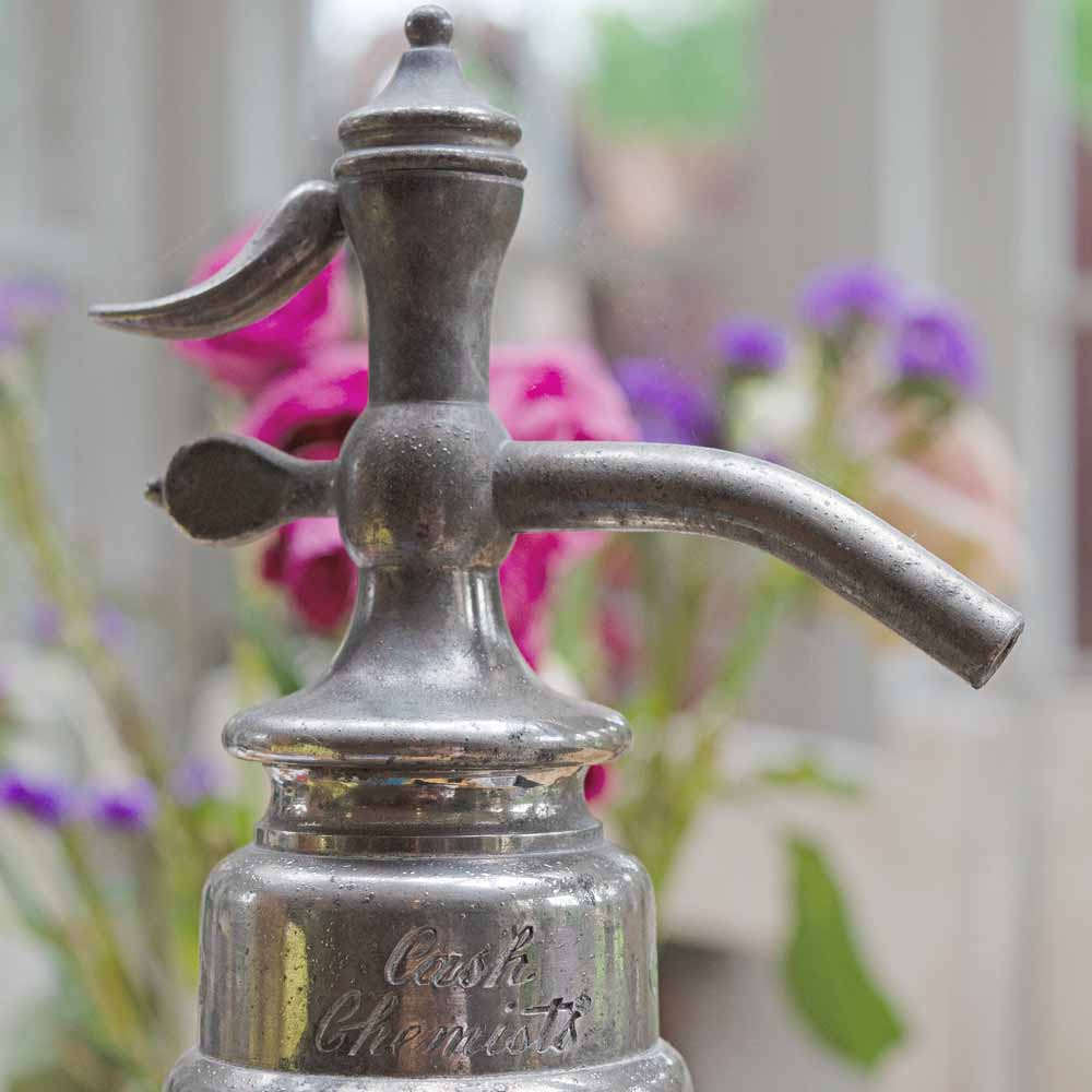 Beautiful Wire Mesh Soda Syphon - Collectable