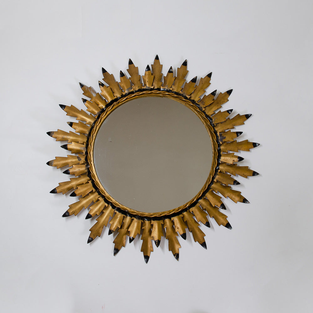 Vintage Spanish Sunburst Mirror